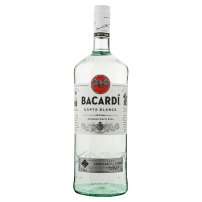 Bacardí Carta Blanca Rum 1500 ml